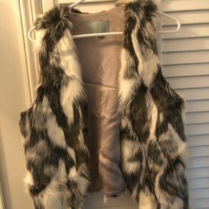 Boutique Fur Vest for Fall
